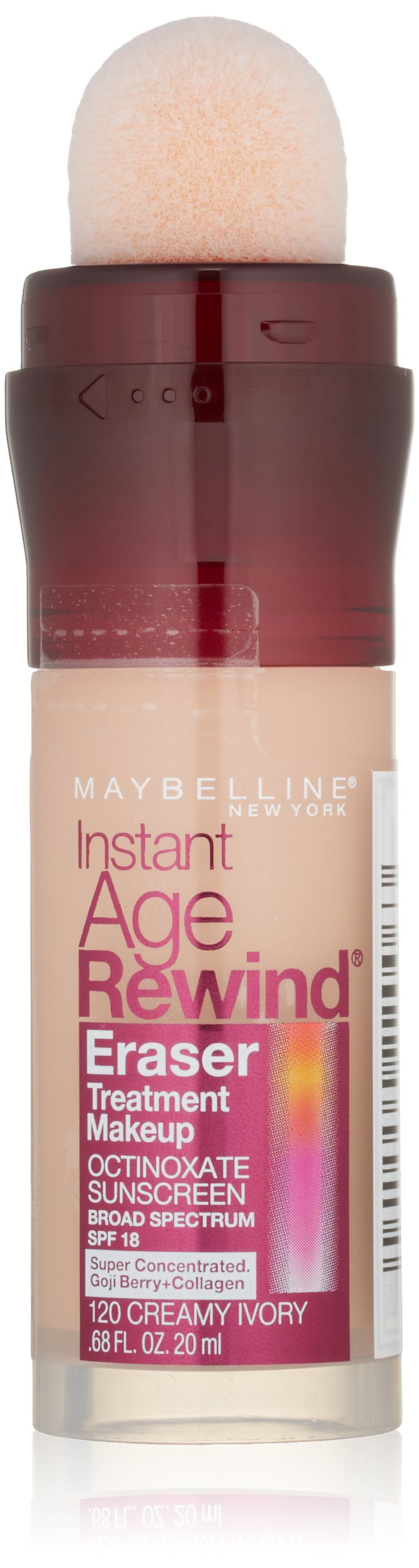 Maybelline Instant Age Rewind Eraser Treatment Makeup, Creamy Ivory, 0.68 fl. oz. Beauty & Personal Care MAYBELLINE