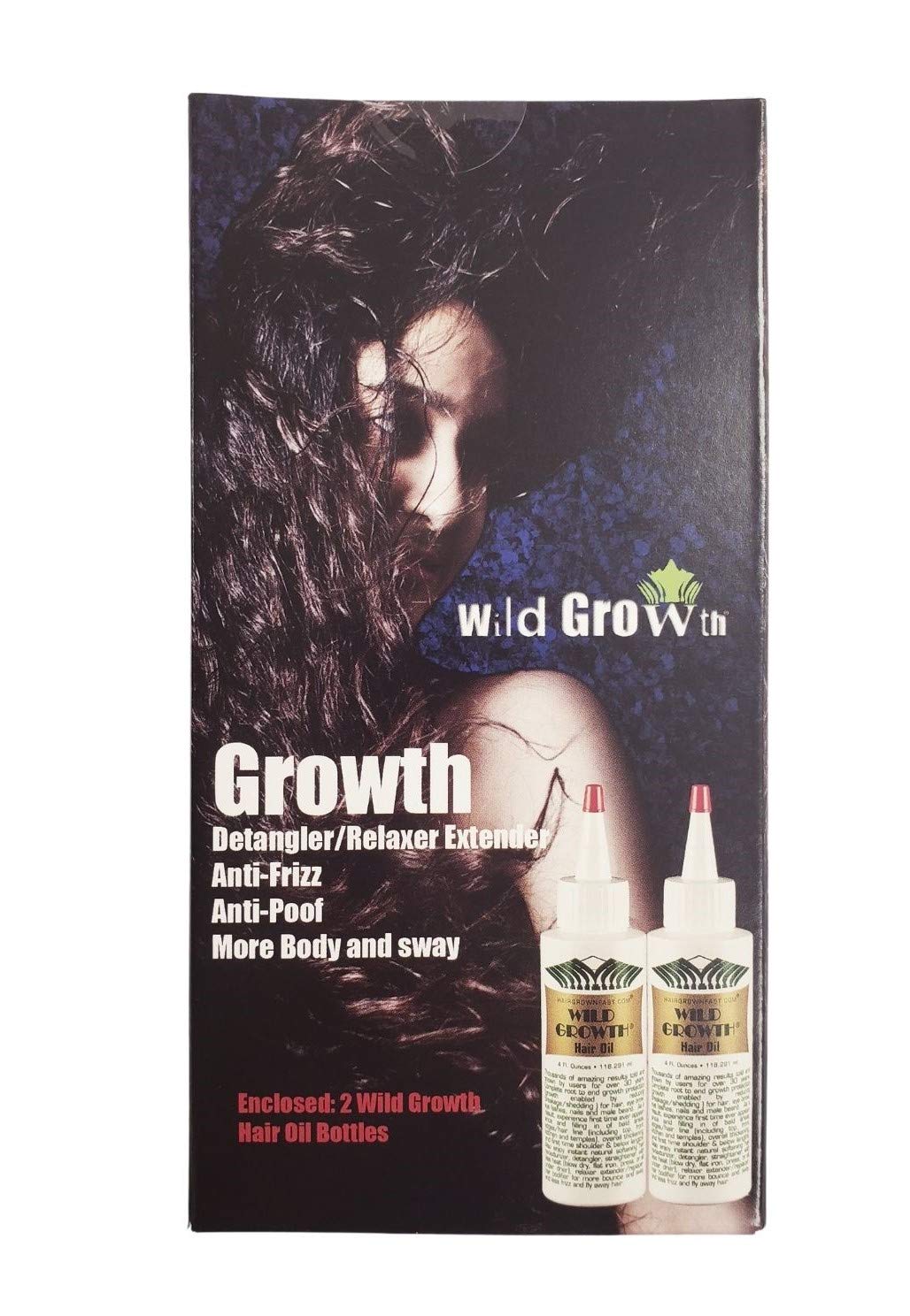 Wild Growth Hair Oil 4oz "Pack of 2" Beauty & Personal Care Wild Growth