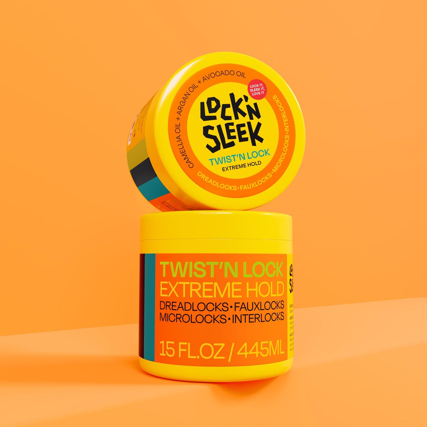 LOCK'N SLEEK Braiding Gel, Extreme Hold Braid, Loc, and Twist, Flake-Free, Tames Frizz, and Contol Edge (15 Fl Oz (Pack of 1)) Beauty & Personal Care LOCK'N SLEEK