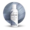 Adore Semi Permanent Hair Color (198 Powder Blue) | Vegan & Cruelty-Free Blue Hair Dye | No Ammonia, No Peroxide, No Alcohol | 4 Fl Oz Beauty & Personal Care Adore