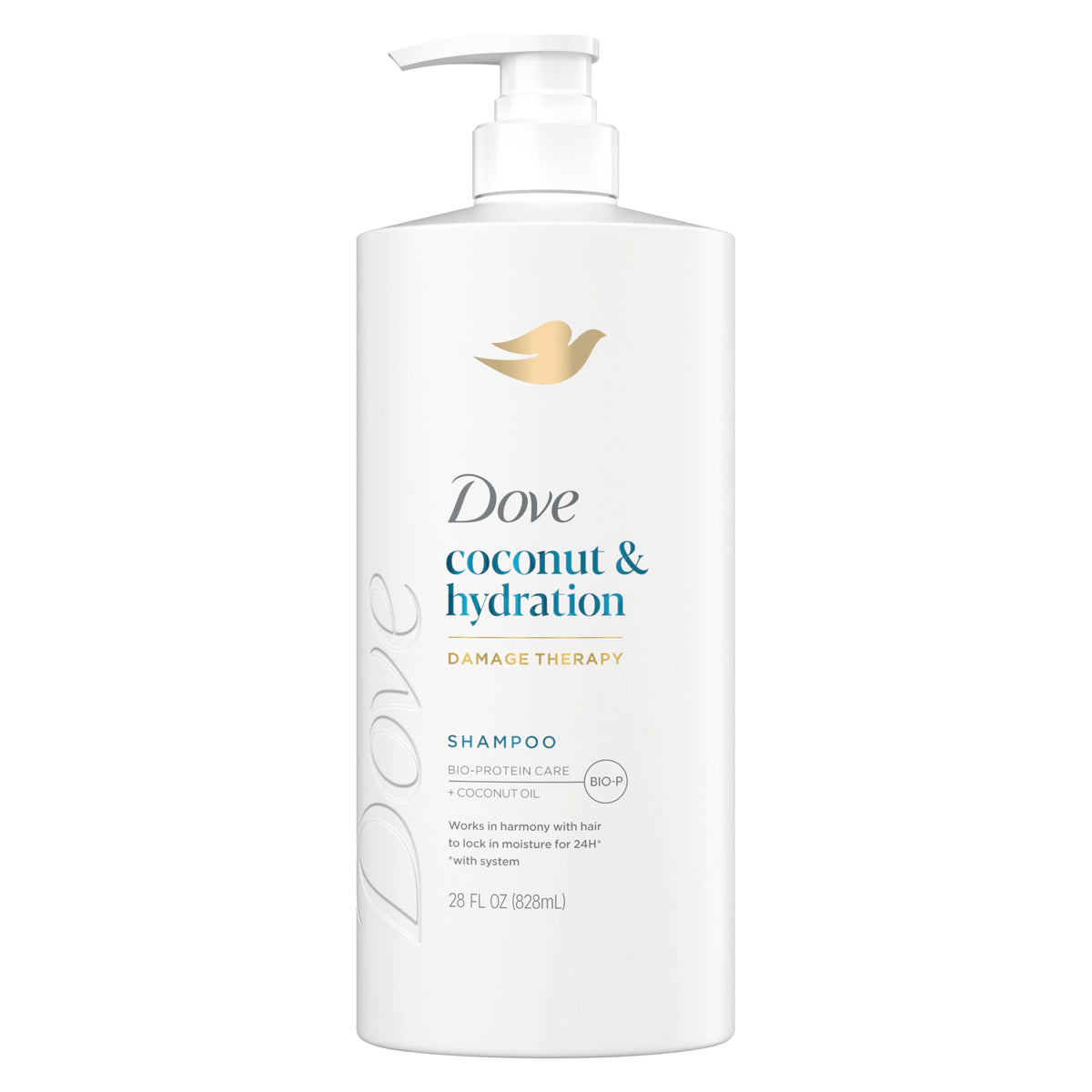 Dove Shampoo Coconut & Hydration for Dry Hair with Bio-Protein Care Technology and Coconut Oil 28 Fl Oz Beauty & Personal Care Dove