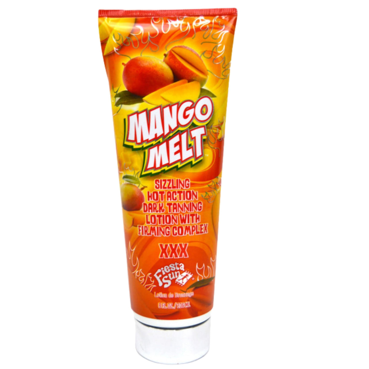 Fiesta Sun Mango Melt Sizzling Hot Action Dark Tanning Lotion, 8 fl oz, For Indoor or Outdoor Sunning Beauty & Personal Care Fiesta Sun
