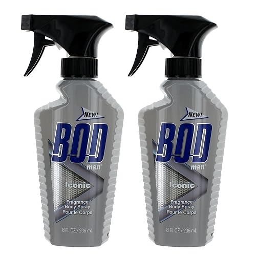 Parfums De Coeur Bod Man Iconic Fragrance Body Spray for Men 8 oz (2) Beauty & Personal Care Parfums De Coeur
