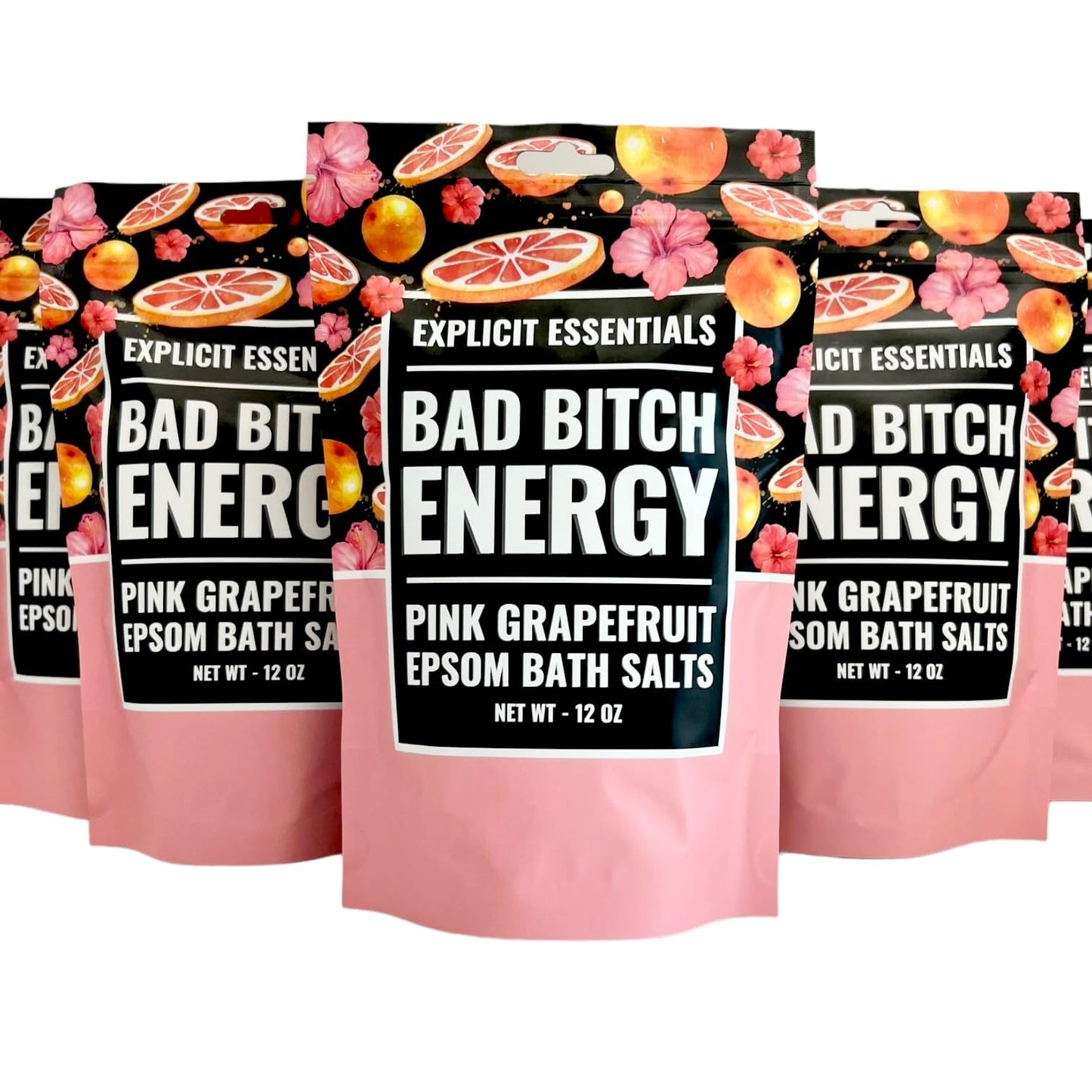 Explicit Essentials Bath Salts for Women, 12oz Tropical Refresher Epsom Salts Beauty and Personal Care Explicit Essentials