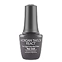 Morgan Taylor REACT Top Coat - Gelish Infused Technology for Long-Lasting Shine & Chip Resistance, No LED Light Needed, Easy Soak-Free Removal Beauty & Personal Care Morgan Taylor