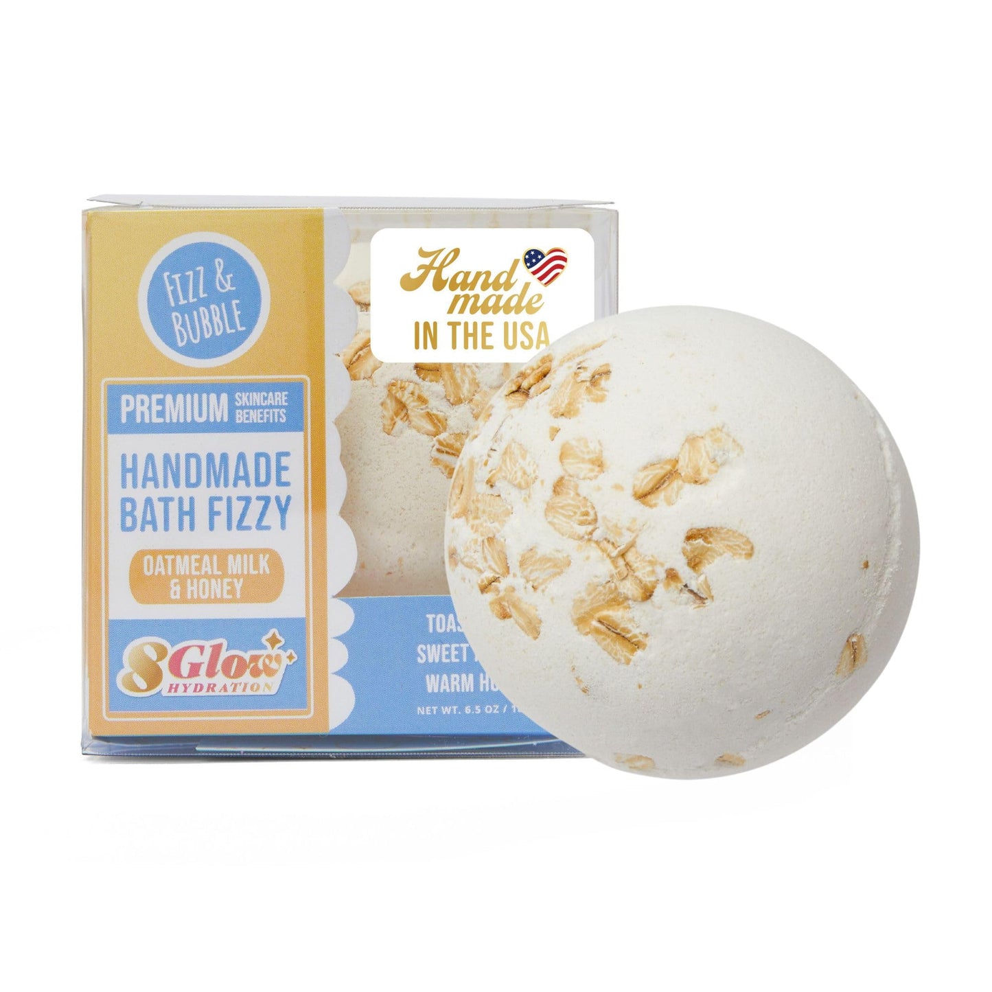 Artisian Bath Fizzies Parent (Oatmeal, Milk, Honey) Beauty & Personal Care Fizz & Bubble