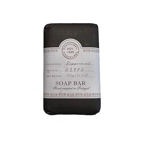 Castelbel Peppermint Hand Wrapped Soap Bar Beauty & Personal Care Castelbel