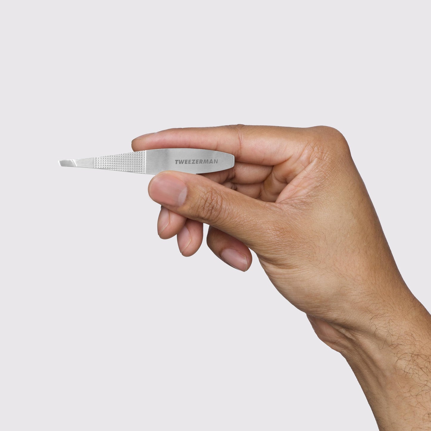 Tweezerman Wide Grip Slant Tweezer, Stainless Steel Beauty and Personal Care Tweezerman