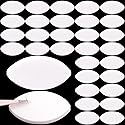 OIIKI 60Pcs Eye Shaped Practice Sponge, Lash Exercise Sponge White, Practice Sponges for Beginners Makeup Eyelash Lash Extensions Supplies Beauty & Personal Care OIIKI