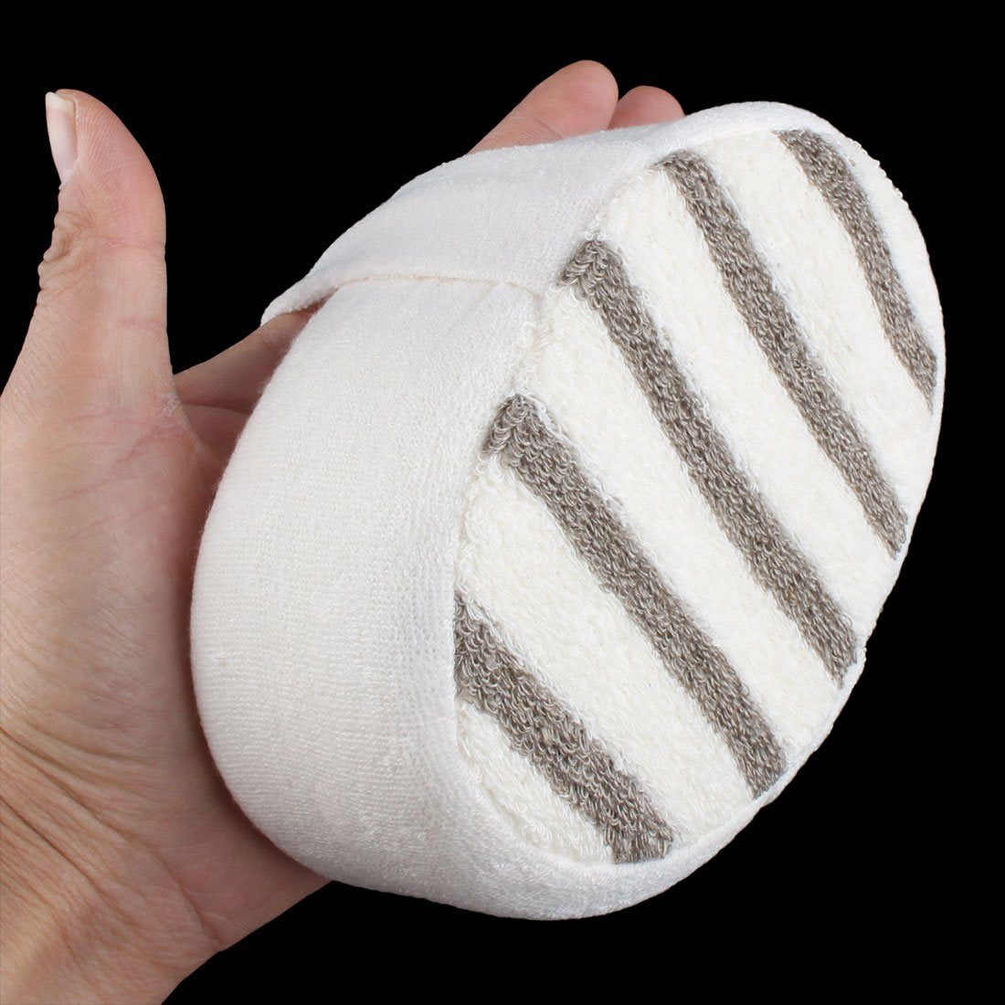 Ruilogod Sponge Household Oval Body Cleaning Washing Tool Bath Shower Ball Pouf White (id: 256 82f fb0 2ca 1b6 Beauty and Personal Care Ruilogod