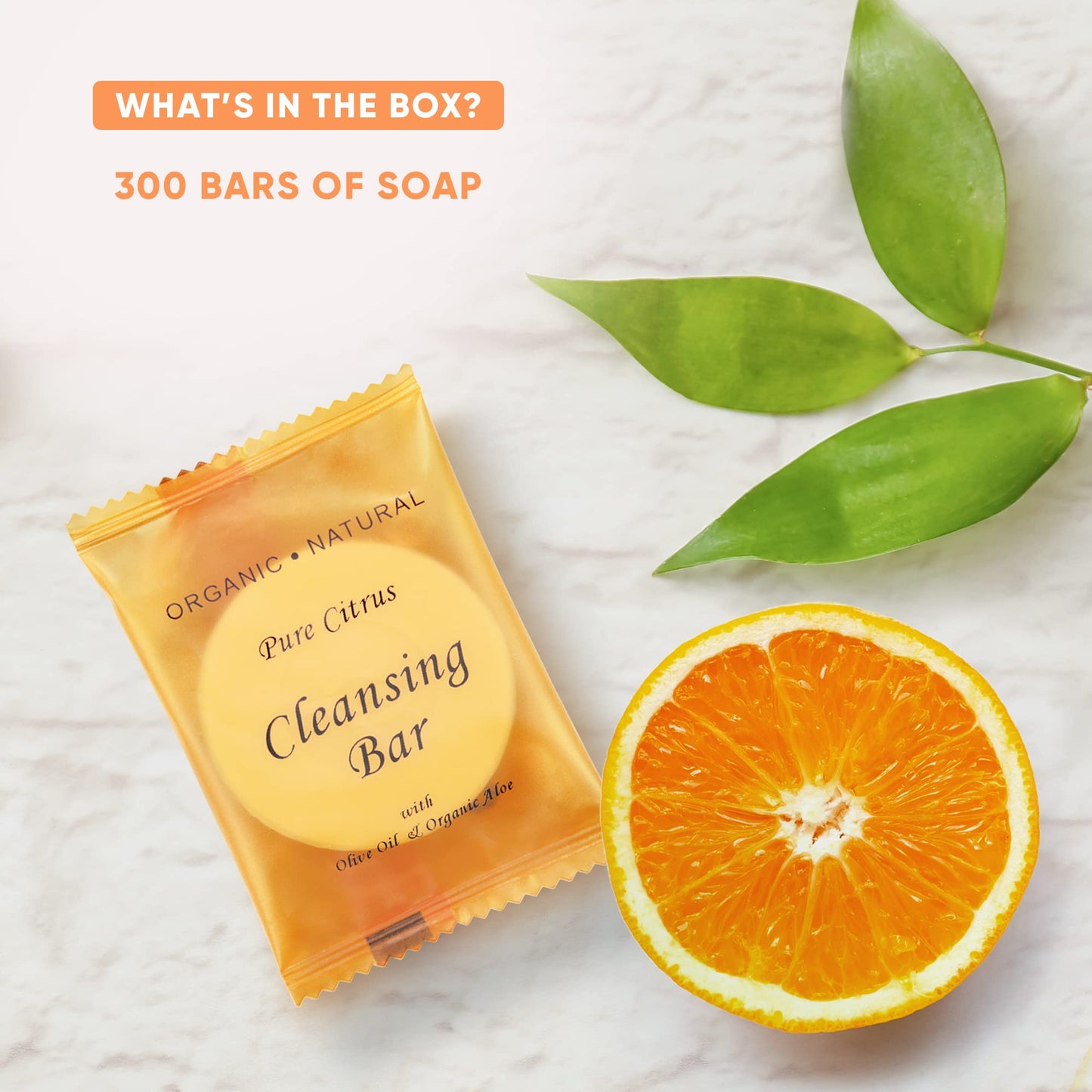 Terra Pure Wild Citrus Cleansing Bar, Travel Size Hotel, 1 oz (Case of 300) Beauty & Personal Care Terra Pure