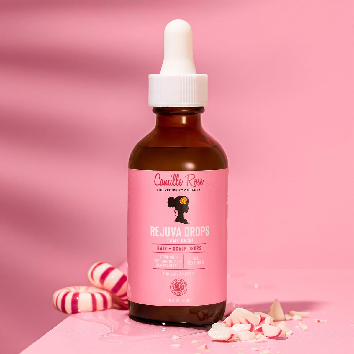 Camille Rose Rejuva Come Back Hair Drops, Scalp Serum, 1.9 Fl Oz