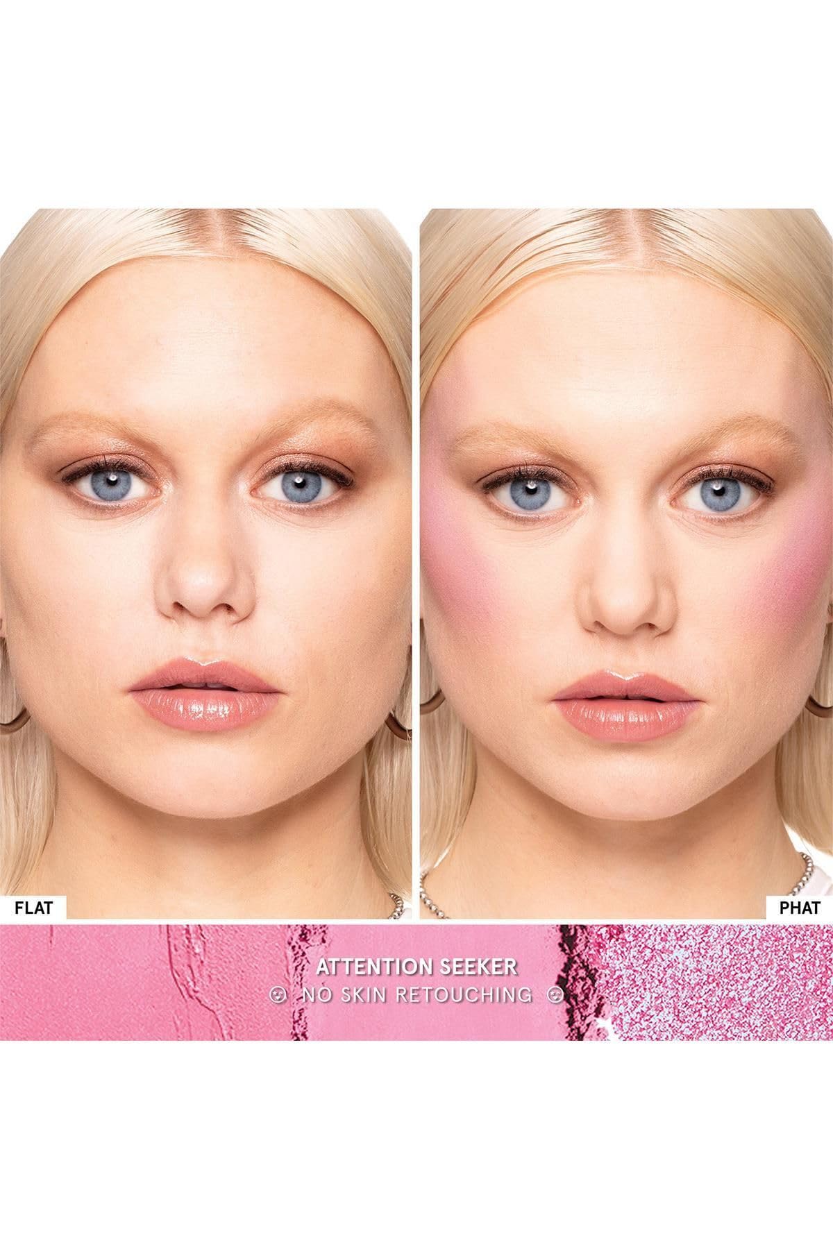 ONE/SIZE by Patrick Starrr Cheek Clapper 3D Blush Trio Palette Attention Seeker