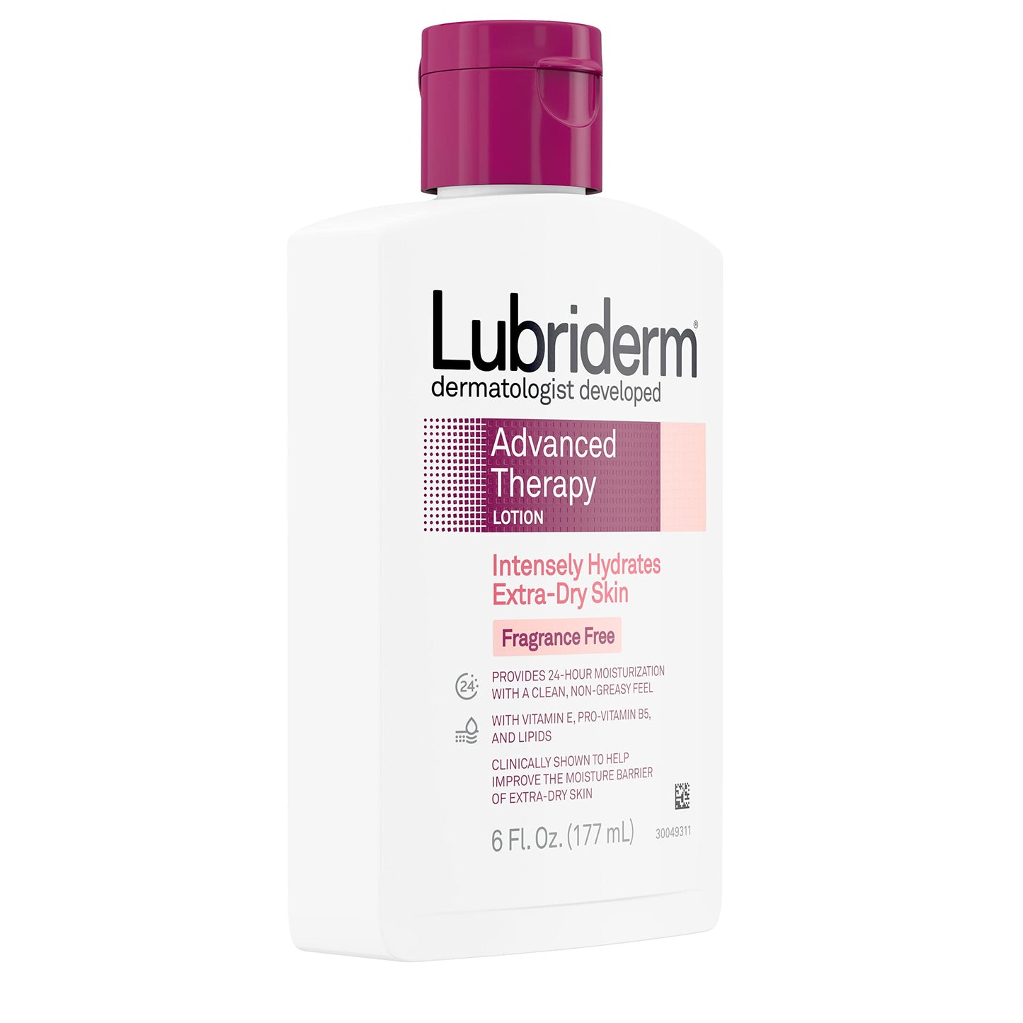 Lubriderm Advanced Therapy Lotion, Fragrance-Free, 6 Fl. Oz (Pack of 4) Beauty & Personal Care Lubriderm