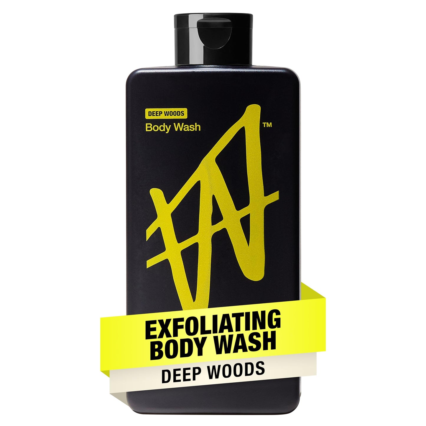 W By Jake Paul Body Wash for Men, Exfoliating Shower Gel with Jojoba Oil, Deep Clean Hydrating Mens Bodywash, Deep Woods Scent, 18 fl oz Beauty & Personal Care W