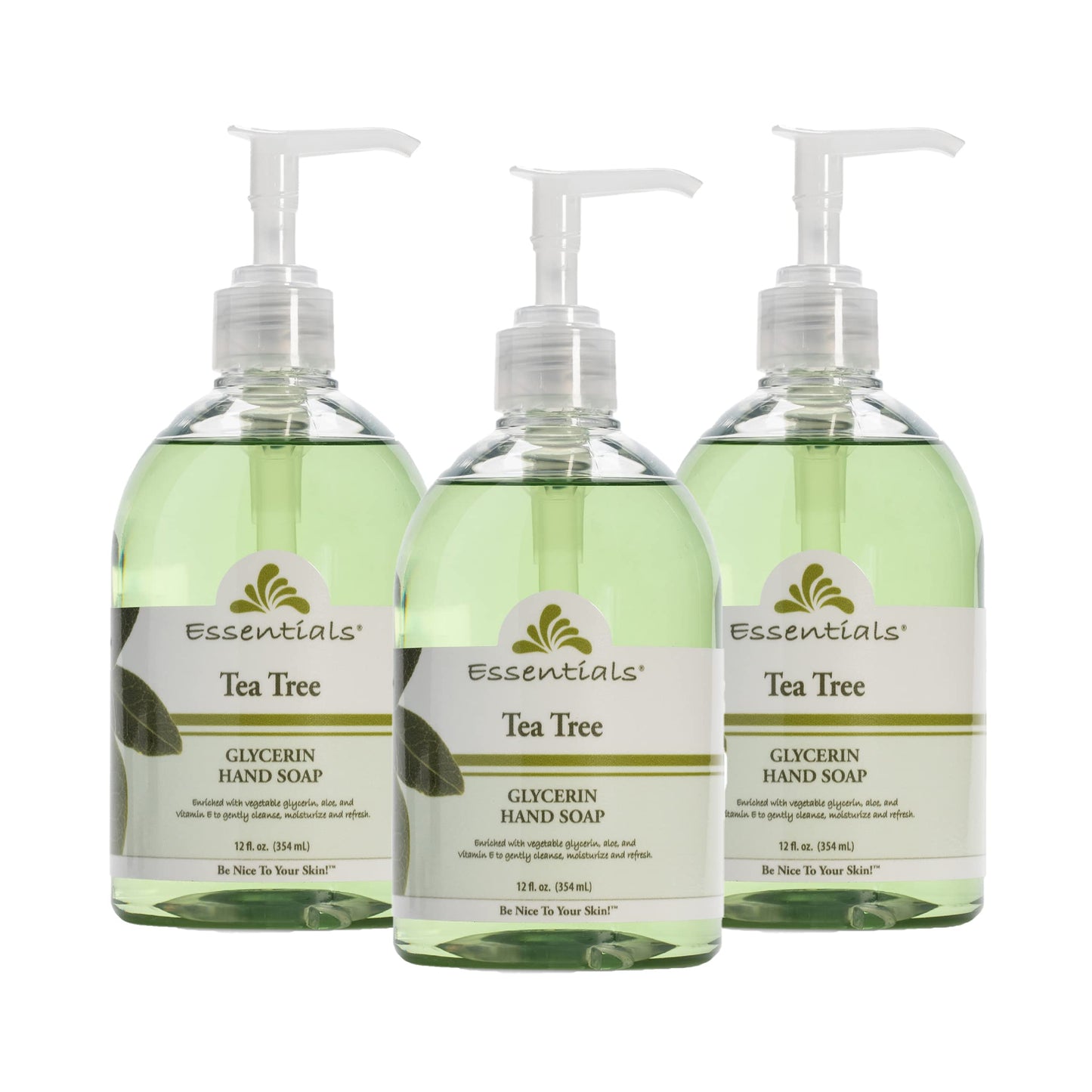 Clearly Natural Essentials Glycerin Liquid Hand Soap, Tea Tree, 3-Fluid Ounce, Pack of 3 Beauty & Personal Care Clearly Natural