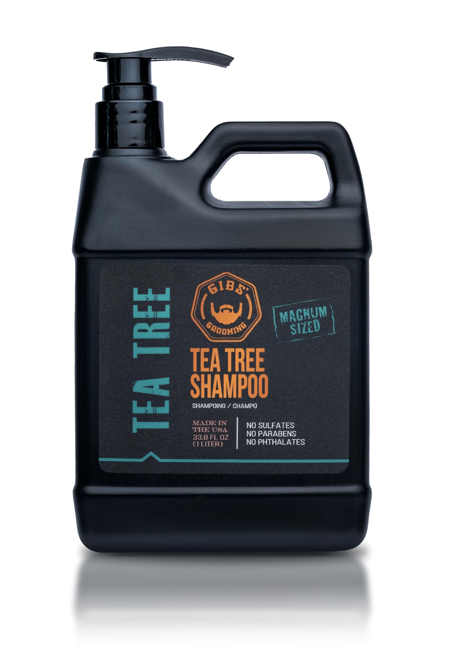 GIBS Grooming Tea Tree Shampoo, 33.8 fl. oz. Beauty & Personal Care GIBS