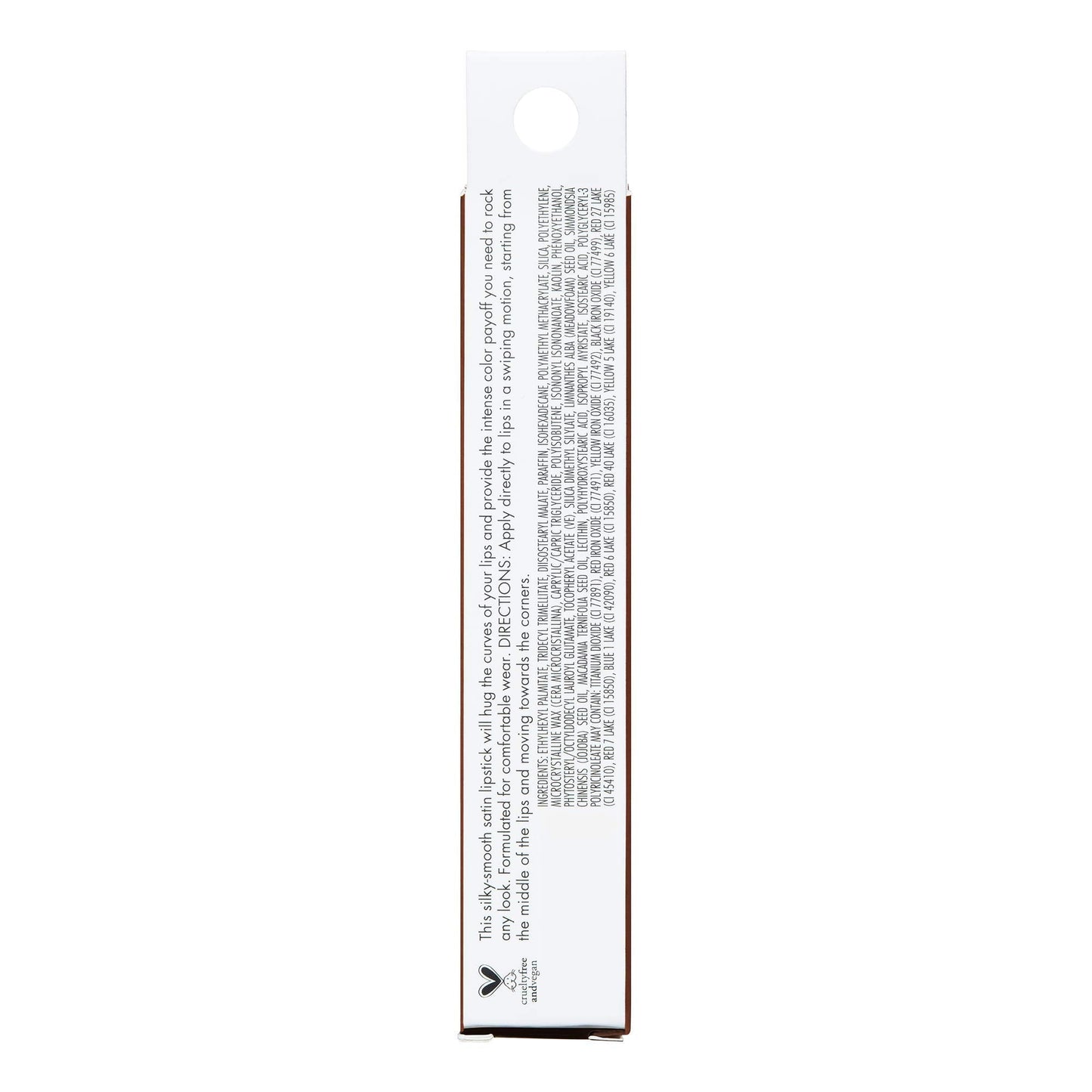 e.l.f. Cosmetics SRSLY Satin Lipstick, Nourishing & Moisturizing Formula, Infused with Jojoba Oil & Macadamia Seed Oil, Cocoa Beauty & Personal Care e.l.f.