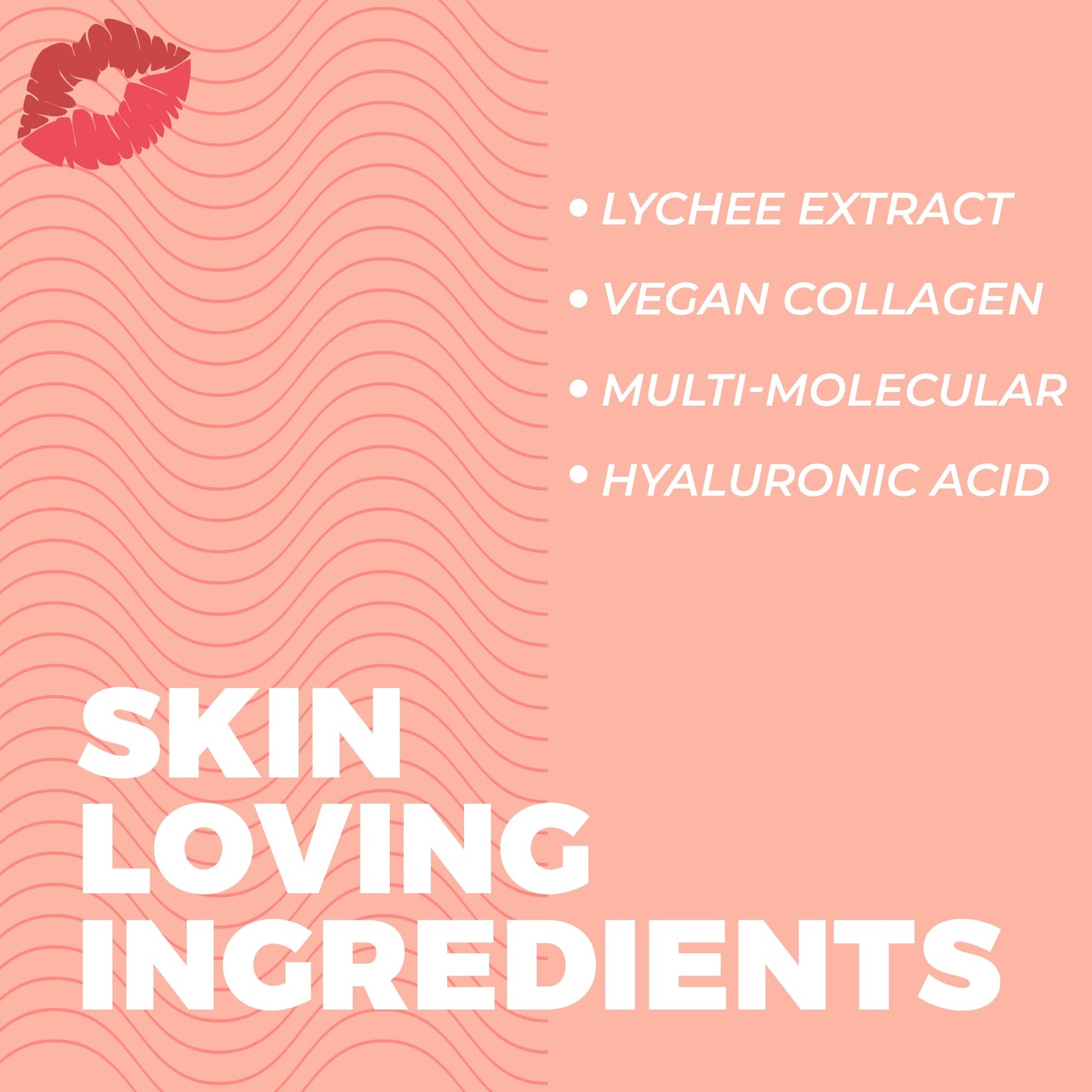 Vitamasques Korean Collagen Face Mask - Hydrating & Moisturizing Korean Sheet Mask with Lychee & Hyaluronic Acid - Vegan Facial Skincare for Firming Beauty & Personal Care Vitamasques
