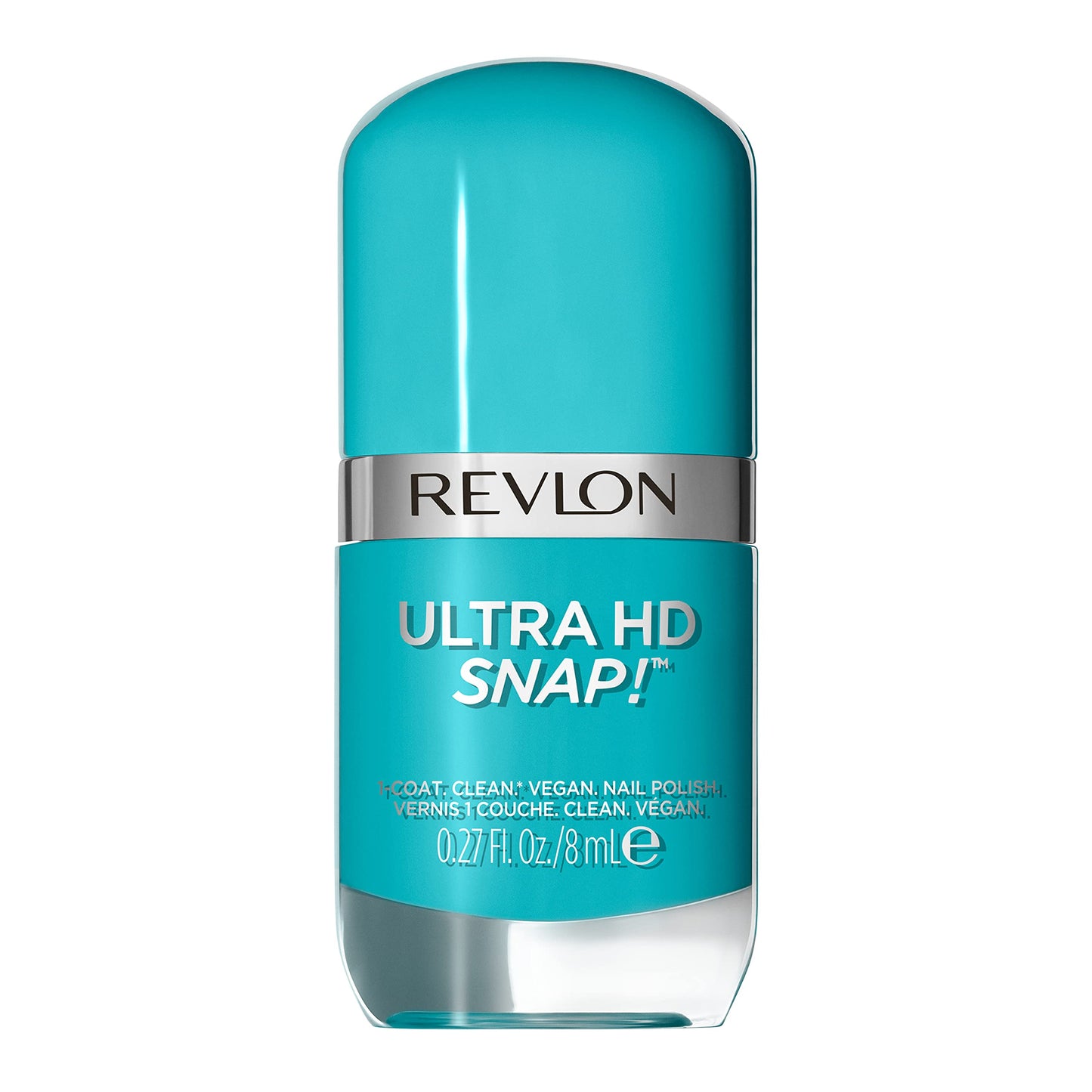 REVLON Ultra HD Snap Nail Color, Natural Rich Glossy Polish, 100% Vegan Formula, No Base or Top Coat Needed, 004 Blue My Mind, 0.27 fl oz Beauty & Personal Care REVLON