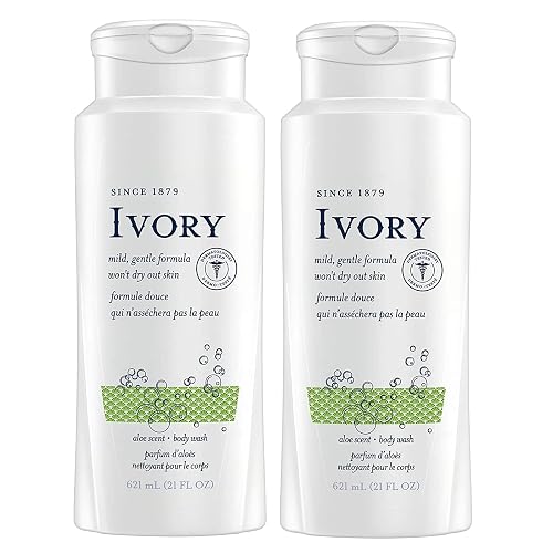 Ivory Scented Body Wash, Aloe 21 oz (Pack of 2) Beauty & Personal Care Ivory