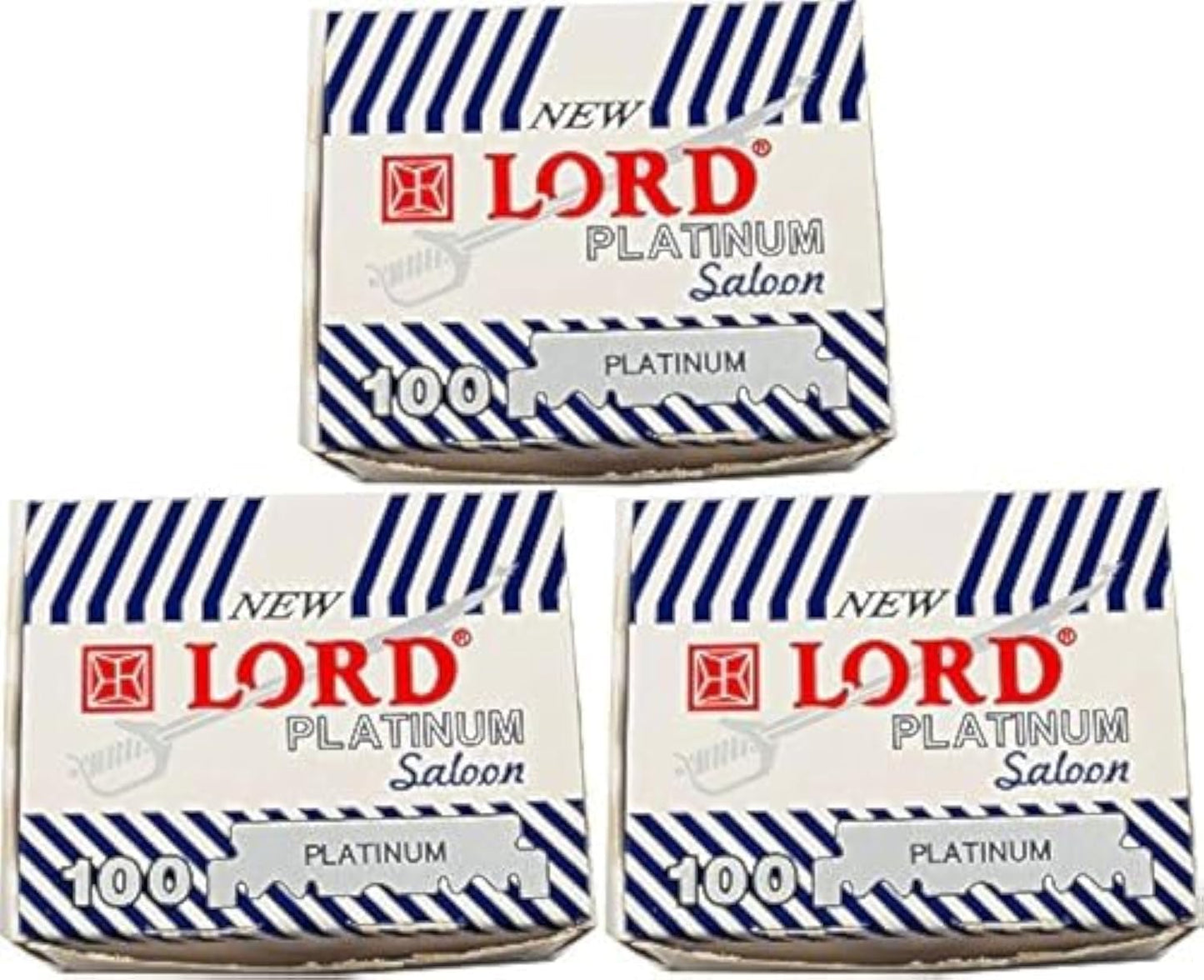 Lord Platinum Single Edge Razor Blades, 300 blades Beauty and Personal Care LORD