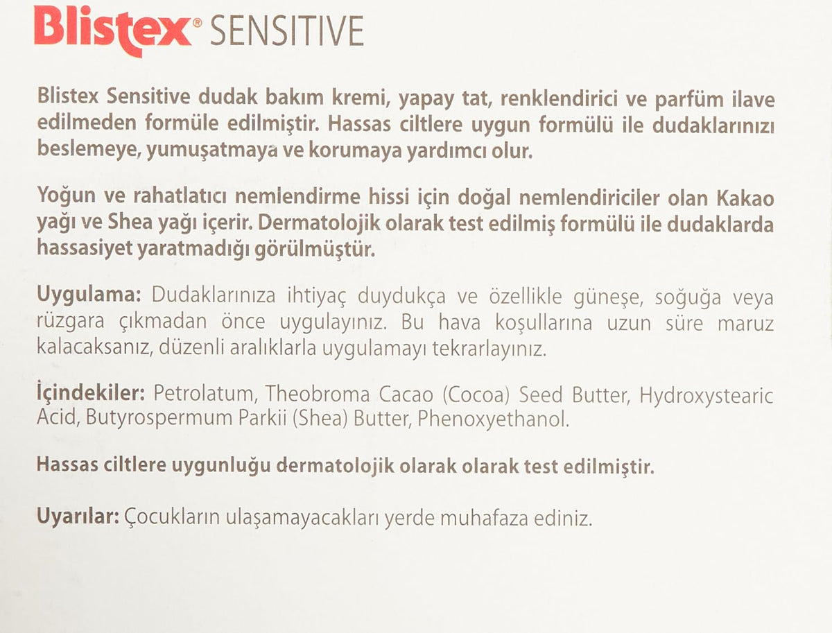 Blistex Simple & Sensitive Lip Moisturizer 0.15 oz (Pack of 6) Beauty & Personal Care Blistex
