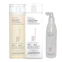 Giovanni Root 66 Max Volume Product Trio - Shampoo, Conditioner, and Root Spray for Women & Men, Moisturizing with Natural Ingredients for Damaged Beauty & Personal Care GIOVANNI