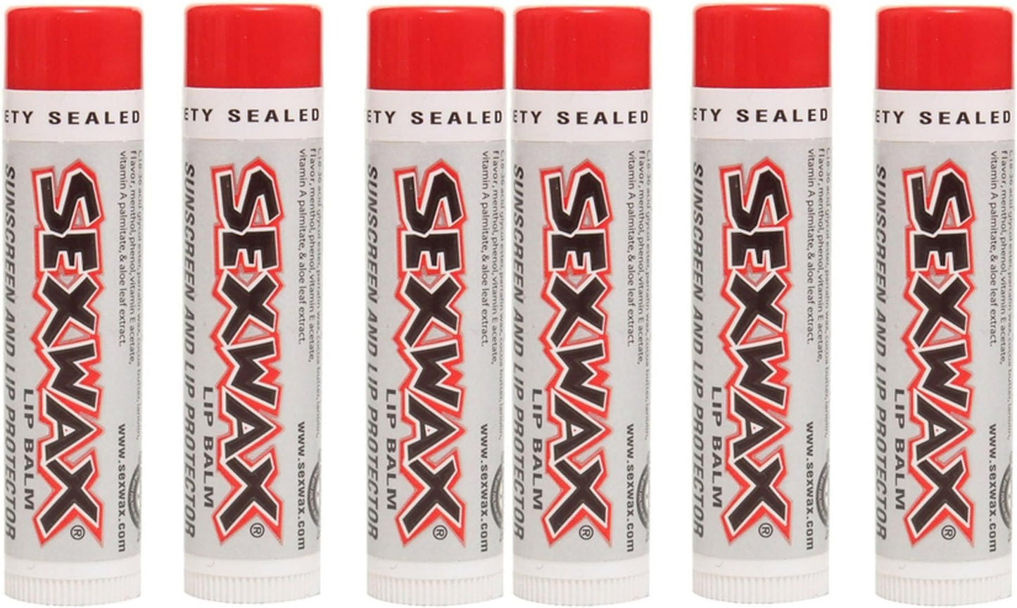 Sex Wax Lip Balm 6 pack Beauty & Personal Care Mr Zogs Sex Wax