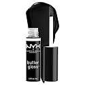 NYX PROFESSIONAL MAKEUP Butter Gloss, Non-Sticky Lip Gloss - Licorice (Black) Beauty & Personal Care NYX PROFESSIONAL MAKEUP