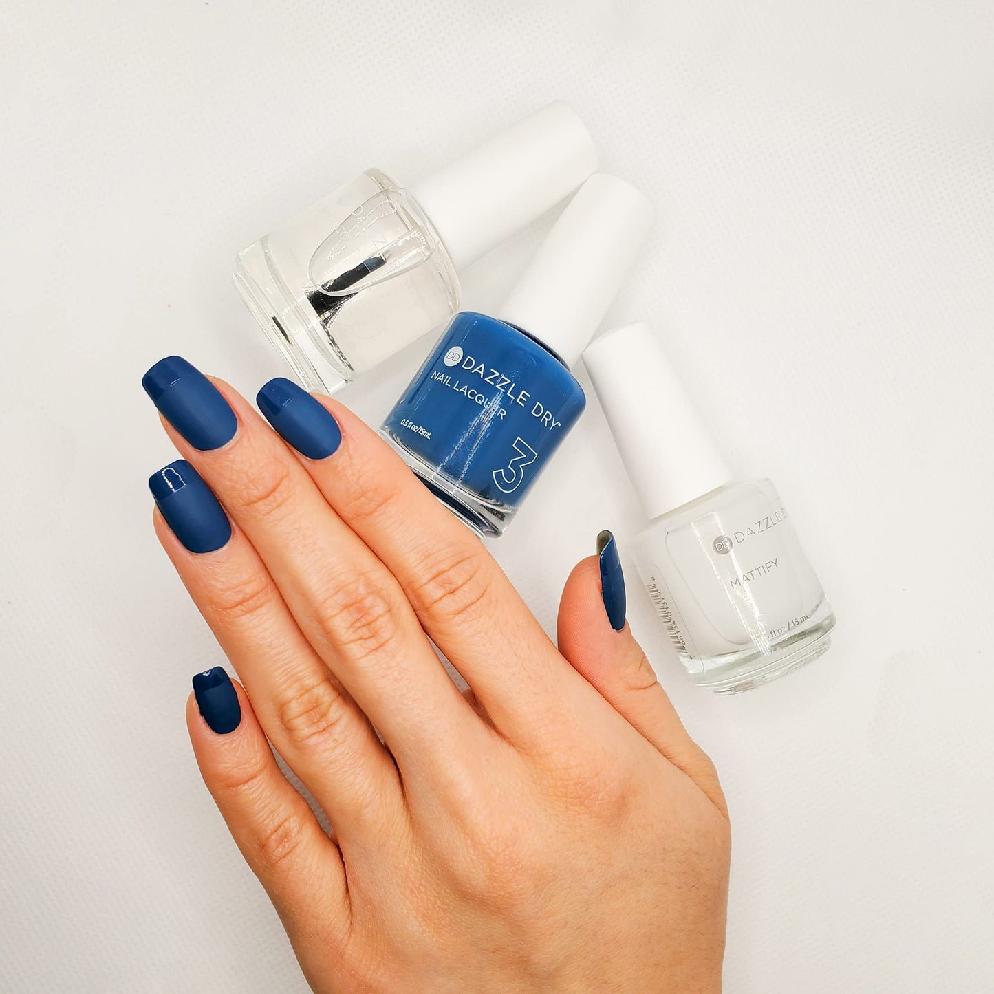 Dazzle Dry Mattify Top Coat, Step 4 - Quick Dry, Nail Polish (0.5 fl oz) Beauty and Personal Care Dazzle Dry
