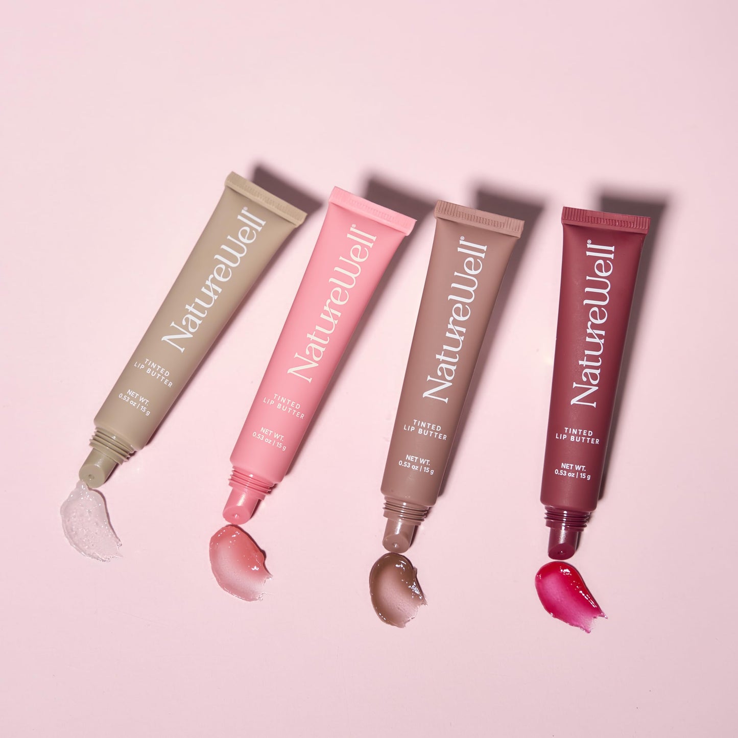 NATURE WELL Tinted Lip Butter Variety Pack, Shear & Subtle Tinted Moisturizing Balms, Vanilla Scented, Lightweight & Non-Greasy, Vitamin E, Shea Beauty & Personal Care NATURE WELL