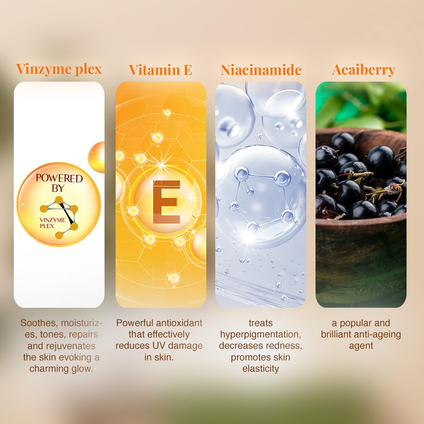 VLCC Eternal Youth Skin Firming Serum - Hydrating Skin Care with Vitamin E and Niacinamide - Face Serum Rich in Antioxidants for Anti Aging - 1.3 oz Beauty & Personal Care VLCC