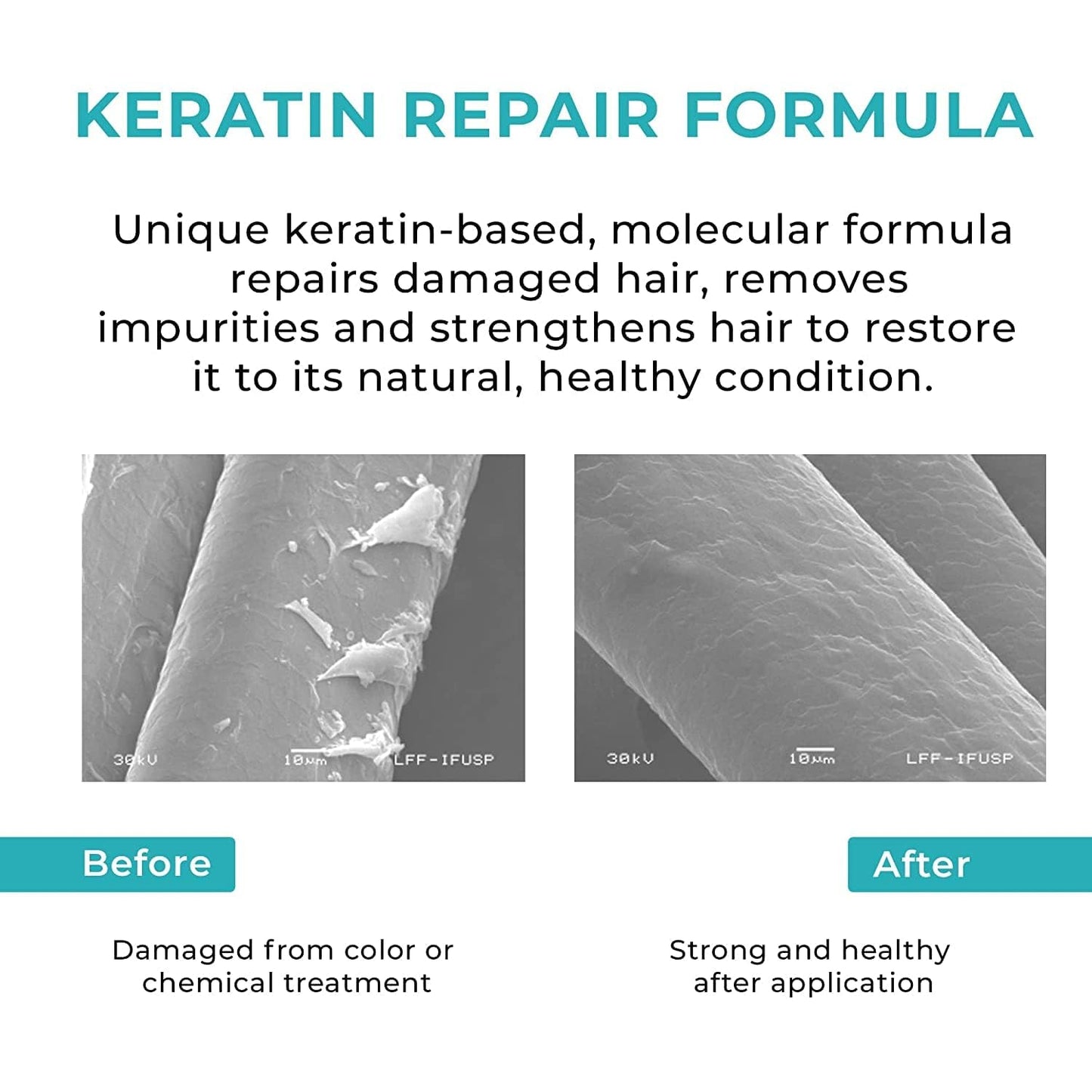 Bundle 3 Items: Extreme Straight Keratin Shampoo 8 oz, Extreme Straight Keratin Conditioner 8oz and Paddle Brush, Frizz Free & Control, Sulfate Free Beauty & Personal Care Belle of Hope Mara Ray