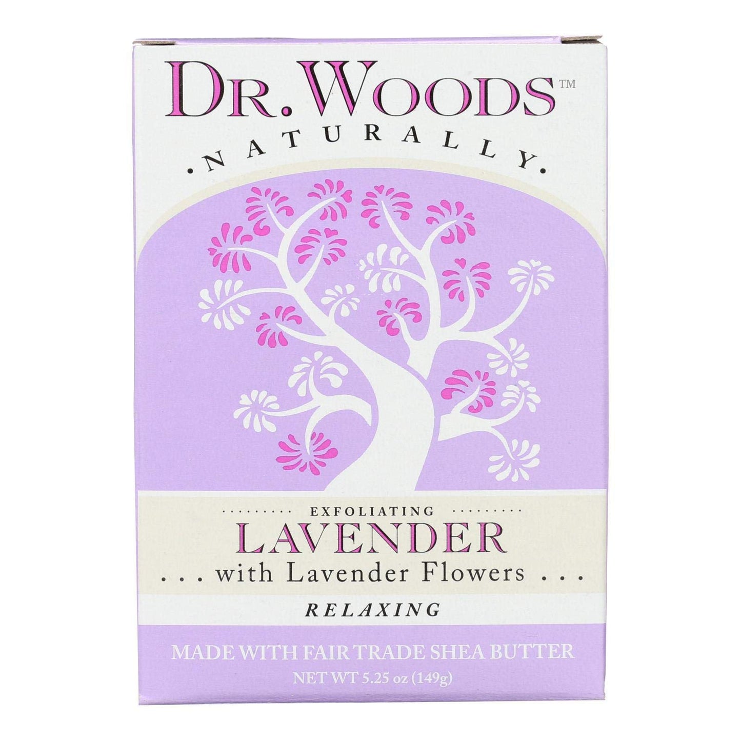 Dr. Woods Naturally Castile Bar Soap Lavender - 5.25 oz Beauty & Personal Care Dr. Woods