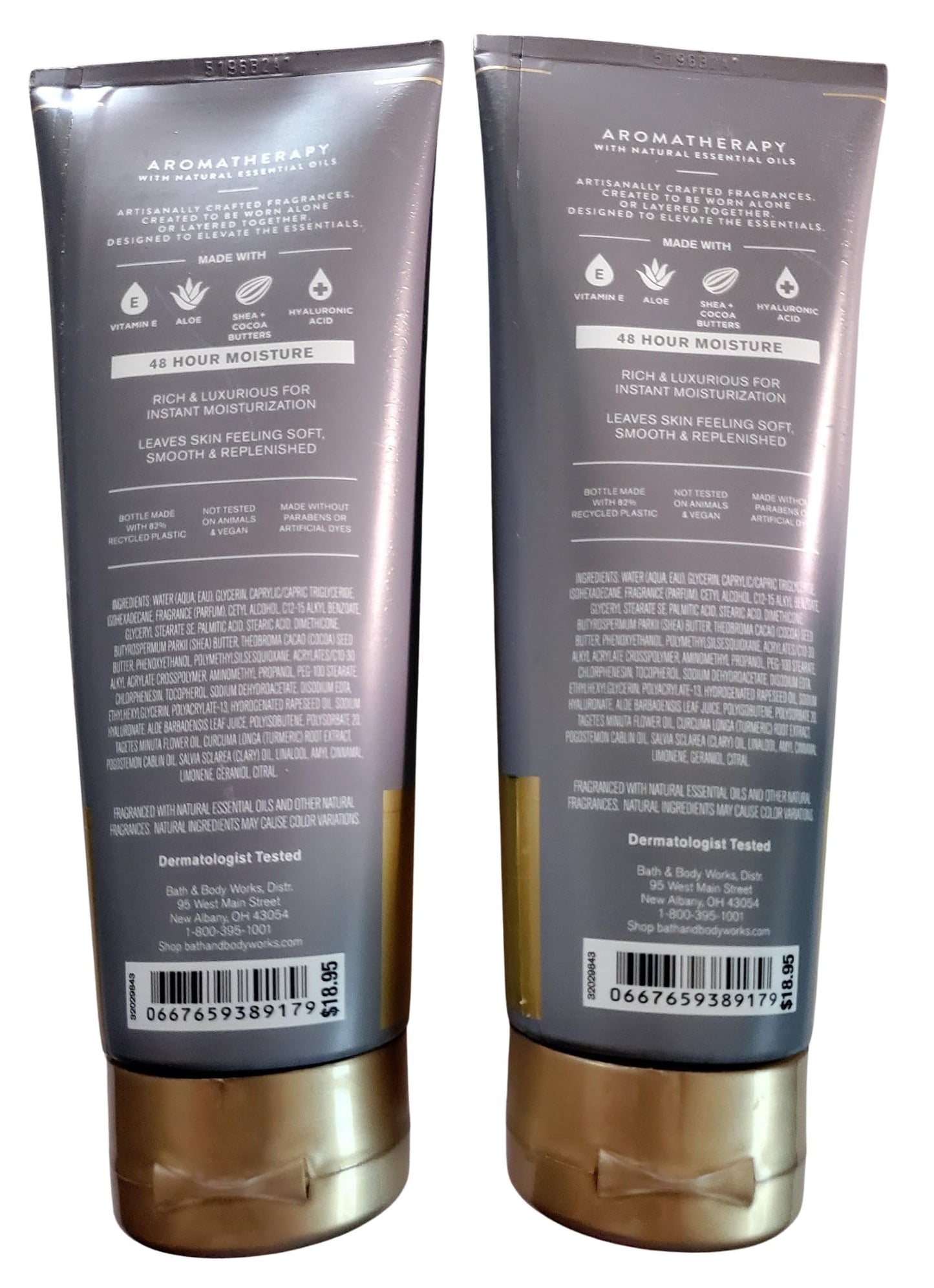 Bath & Body Works Aromatherapy Black Tea Ultimate Hydration Body Cream 8 Ounces Pack of 2 Beauty & Personal Care Bath & Body Works