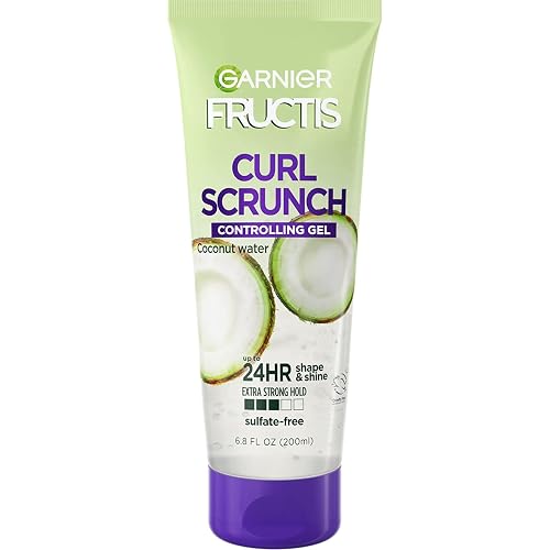 Garnier Fructis Style Curl Scrunch Controlling Gel 6.8 oz (Pack of 6) Beauty & Personal Care Garnier