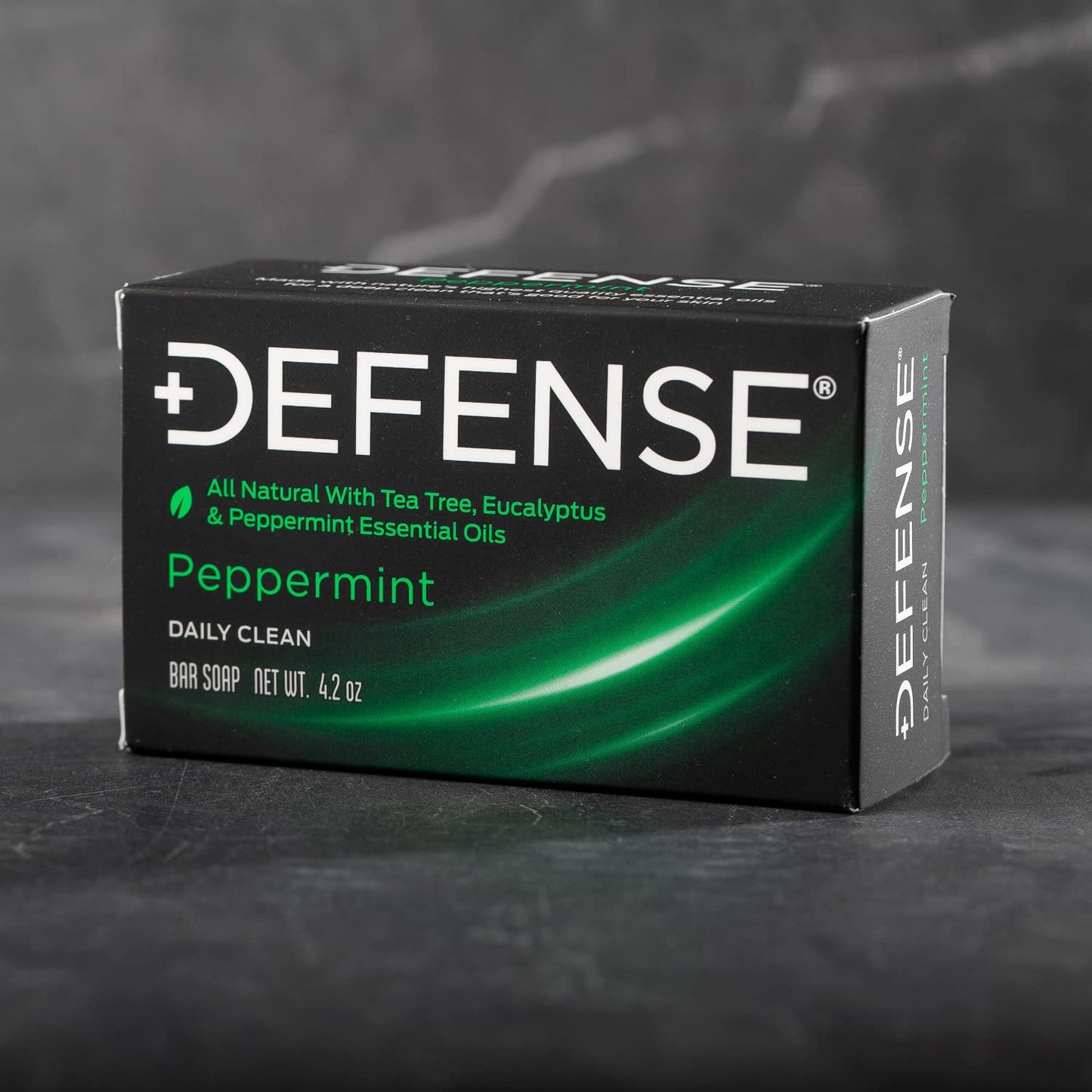 Defense Soap All Natural Peppermint Bar Soap for Men | Made by Wrestlers with Tea Tree Oil & Eucalyptus Oil to Promote Healthy Skin Beauty & Personal Care Defense Soap