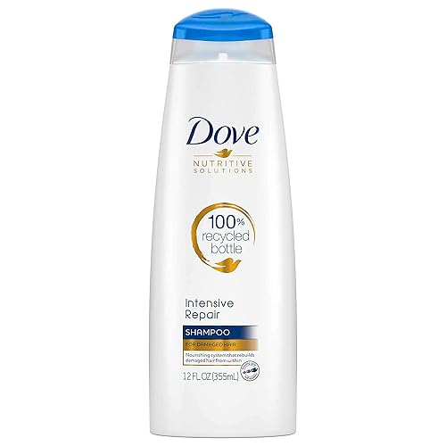 Dove Nutritive Solutions Strengthening Shampoo for Damaged Hair Intensive Repair Dry Hair Shampoo With Keratin Actives 12 oz Beauty & Personal Care Dove