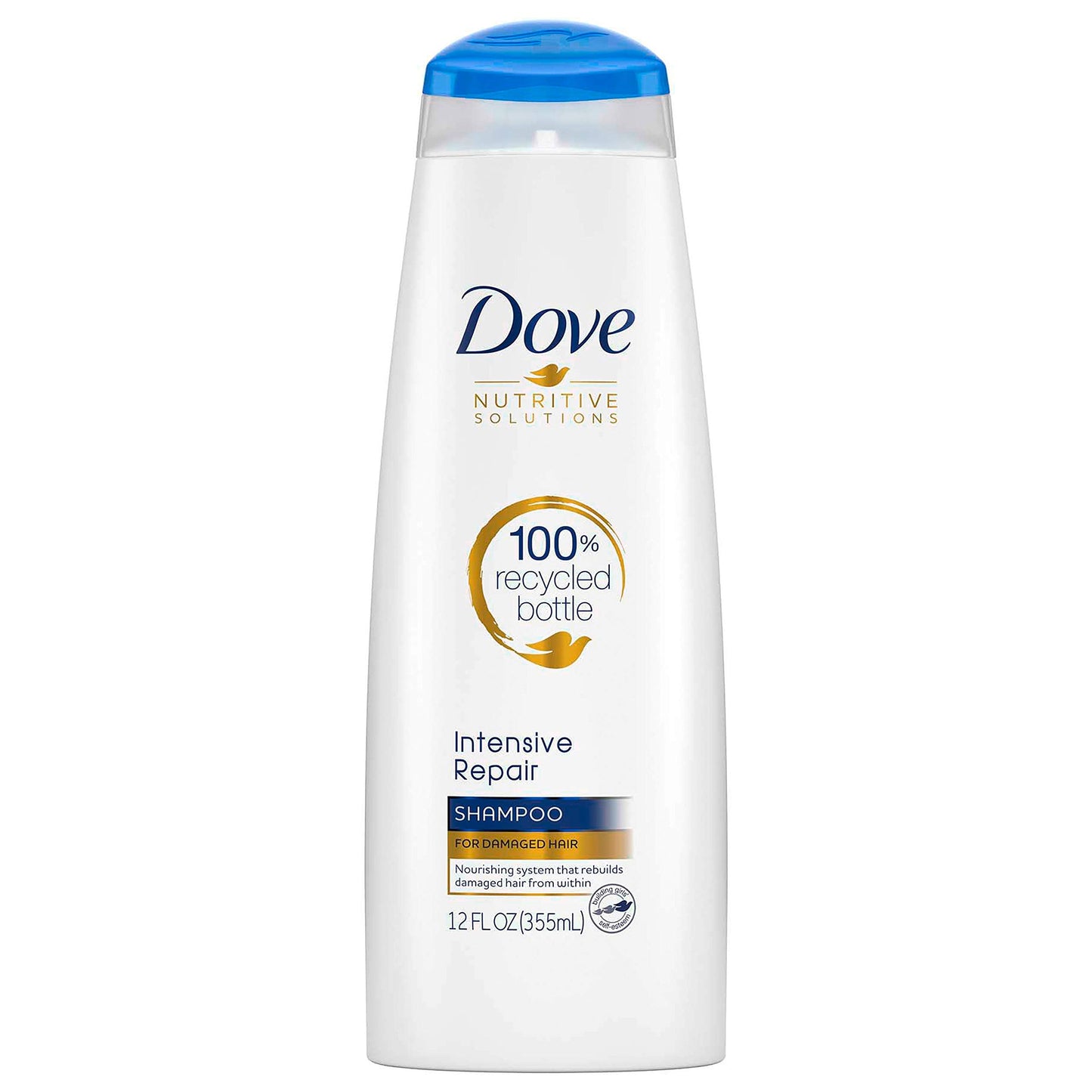 Dove Nutritive Solutions Strengthening Shampoo for Damaged Hair Intensive Repair Dry Hair Shampoo With Keratin Actives 12 oz Beauty & Personal Care Dove