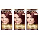 L'Oreal Paris Superior Preference Fade-Defying + Shine Permanent Hair Color, 4R Dark Auburn, Pack of 3, Hair Dye Beauty & Personal Care L'Oreal Paris