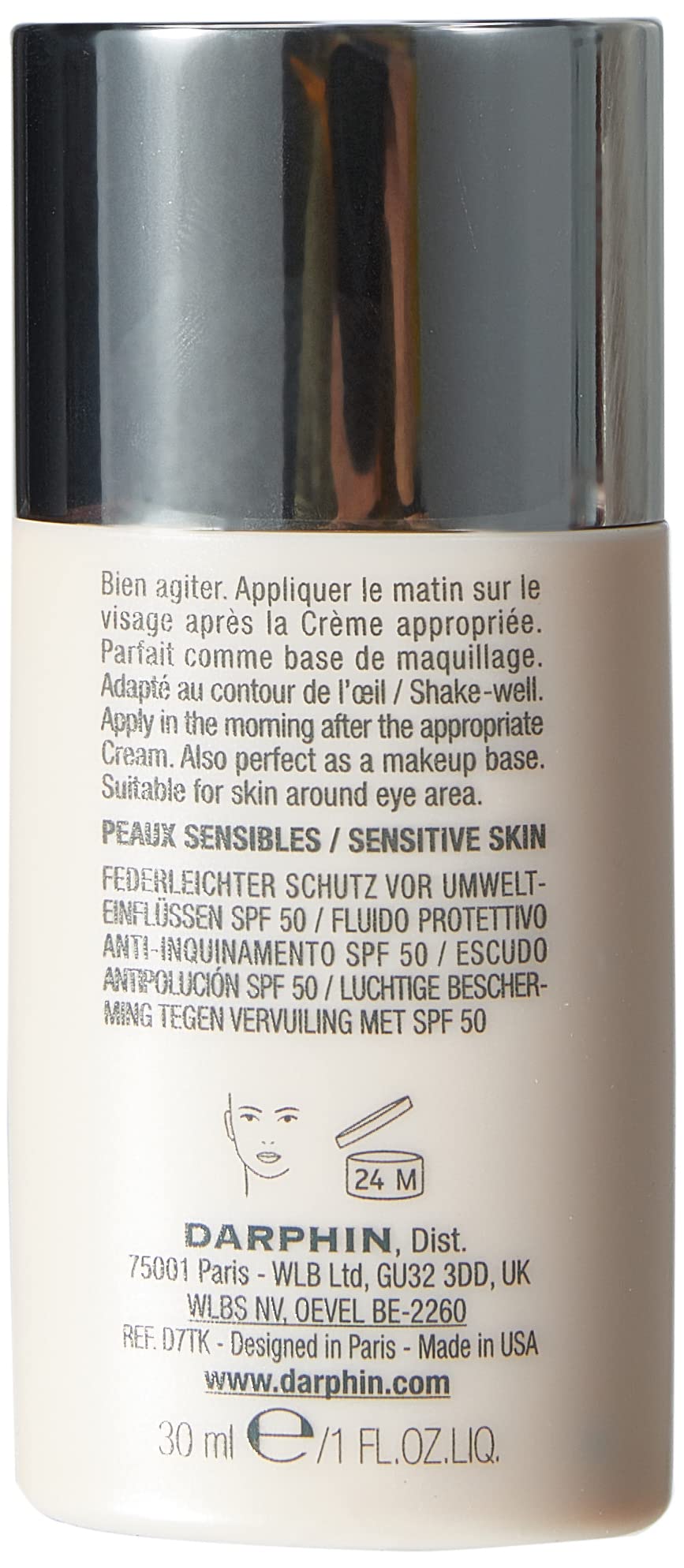 Darphin Intral Environmental Lightweight Shield Broad Spectrum Spf 50, 30 ml, 1 Fl Oz Beauty & Personal Care Darphin