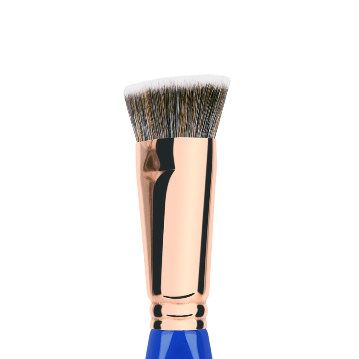 Bdellium Tools Professional Makeup Brush - Golden Triangle 987 Flat Top Face Blending - With All Vegan and Soft Synthetic Fibers, For Buffing Out