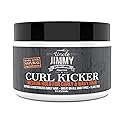 Uncle Jimmy Curl-Kicker Hair Cream for Men - Medium Hold Forming Cream - Flake Free Hair Styling Cream with Black Seed Oil and Honey 8 Fl Oz Beauty & Personal Care Uncle Jimmy