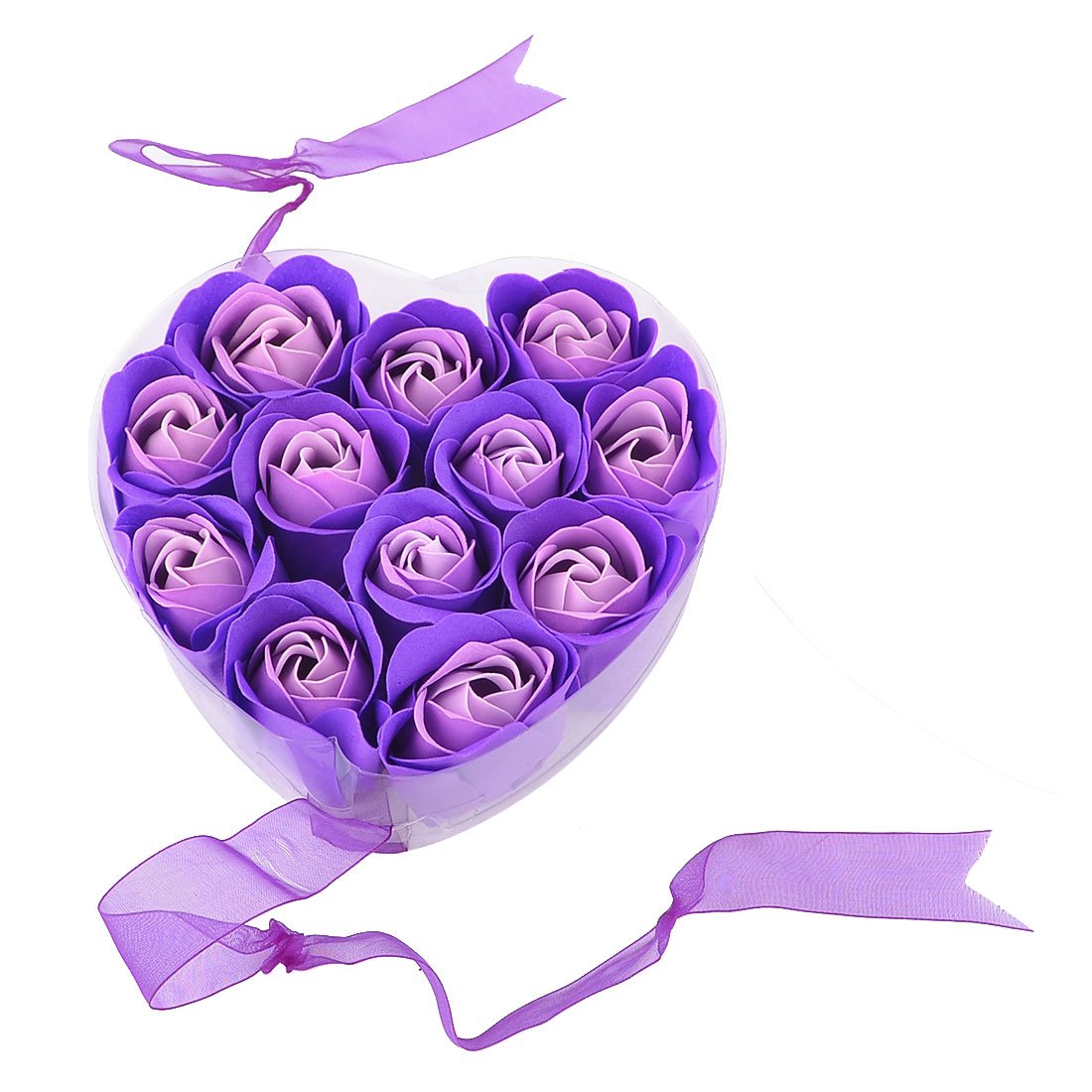 Ruilogod 12 x Scented Rose Shaped Bathing Bath Petals Flakes Purple (id: dca 1ea 9f2 06f 757 Beauty and Personal Care Ruilogod