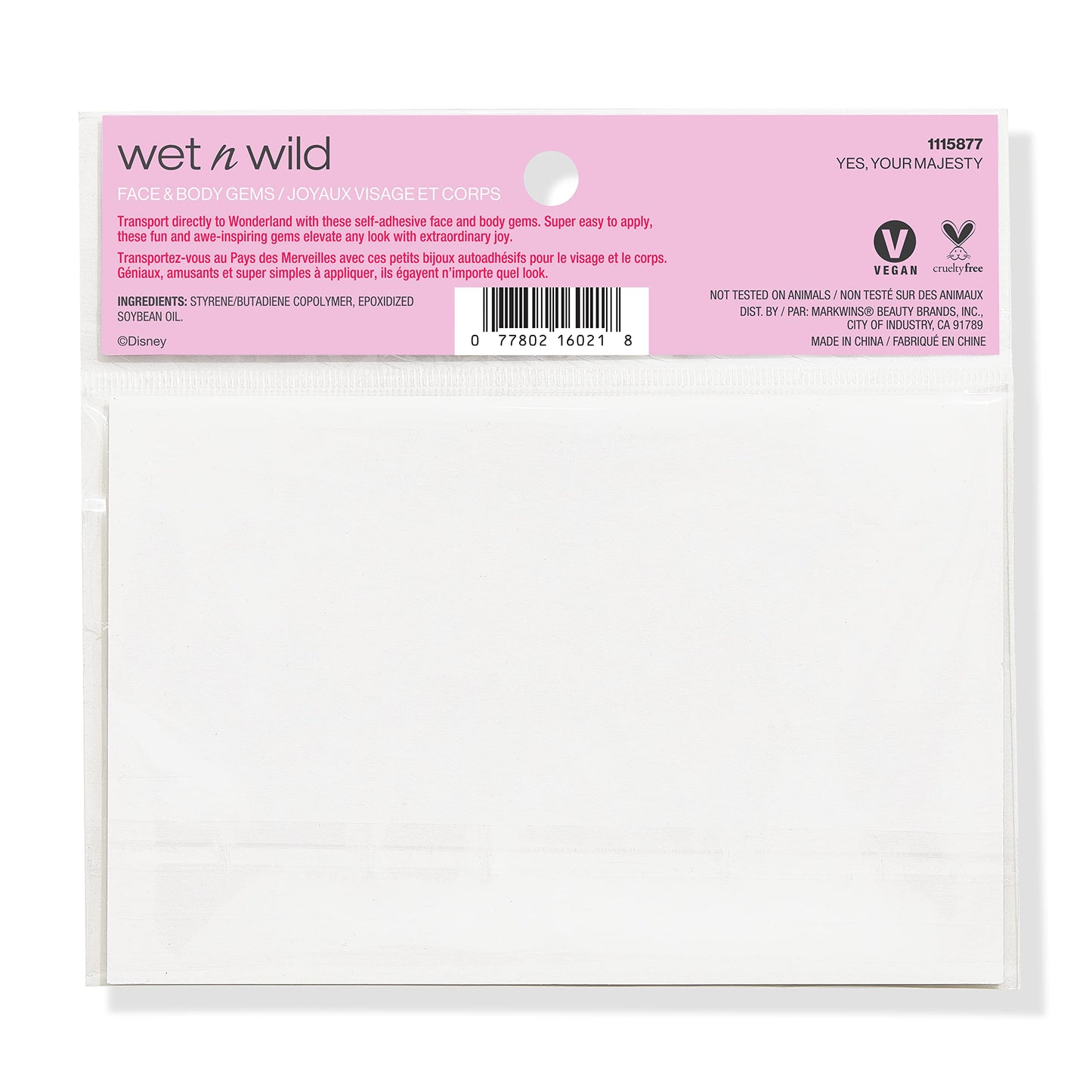 wet n wild Yes, Your Majesty Face & Body Gems Alice in Wonderland Collection Beauty & Personal Care wet n wild