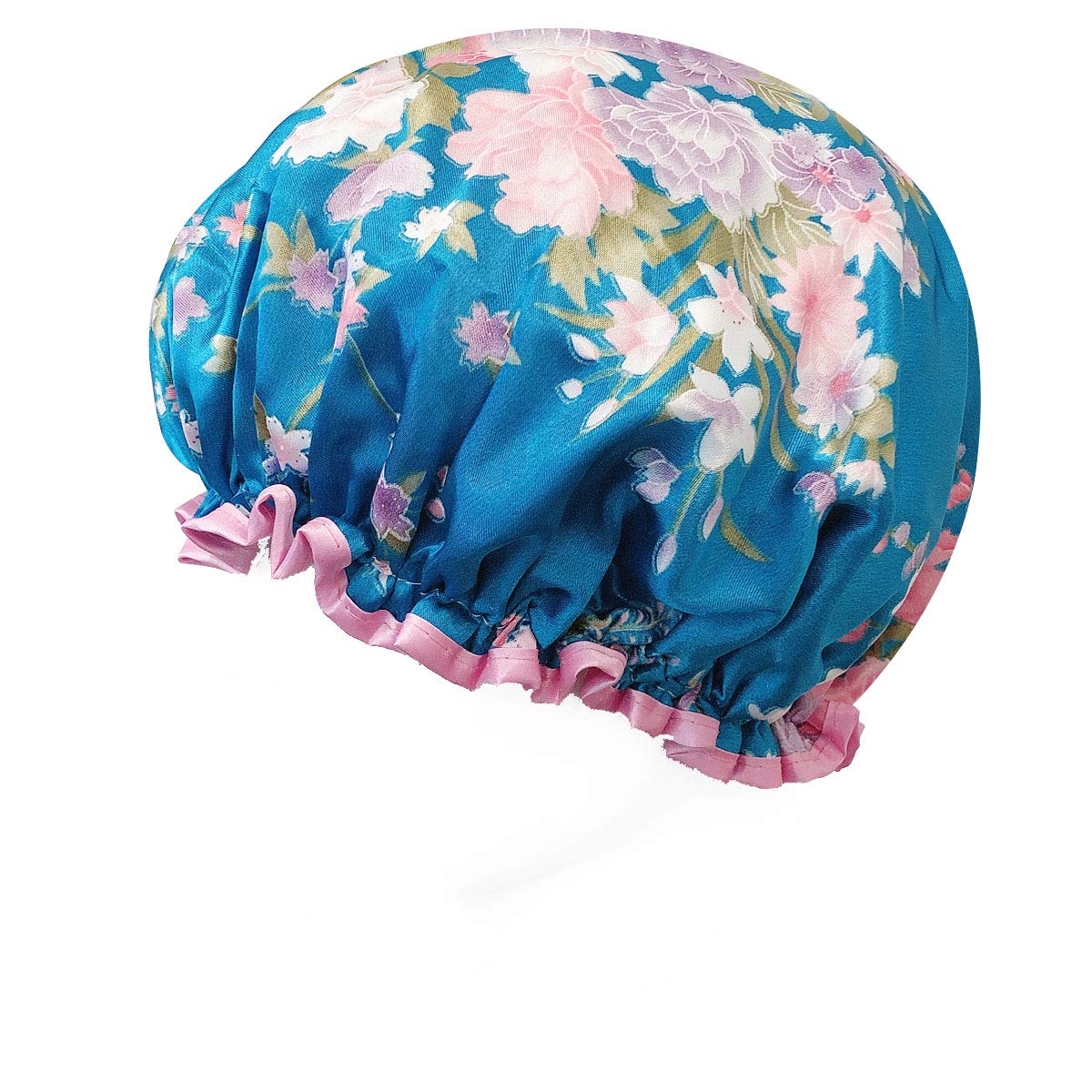 allydrew Wild Side Reusable Women's Waterproof Shower Caps for Long Hair, Carnations Beauty & Personal Care allydrew