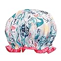 allydrew Reusable Women's Waterproof Shower Caps for Long Hair, Under the Sea Beauty & Personal Care allydrew