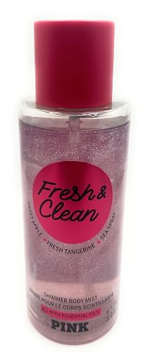 Victoria's Secret Pink Fresh & Clean Shimmer Fragrance Body Mist 8.4 Fluid Ounce Spray Beauty & Personal Care Victoria's Secret