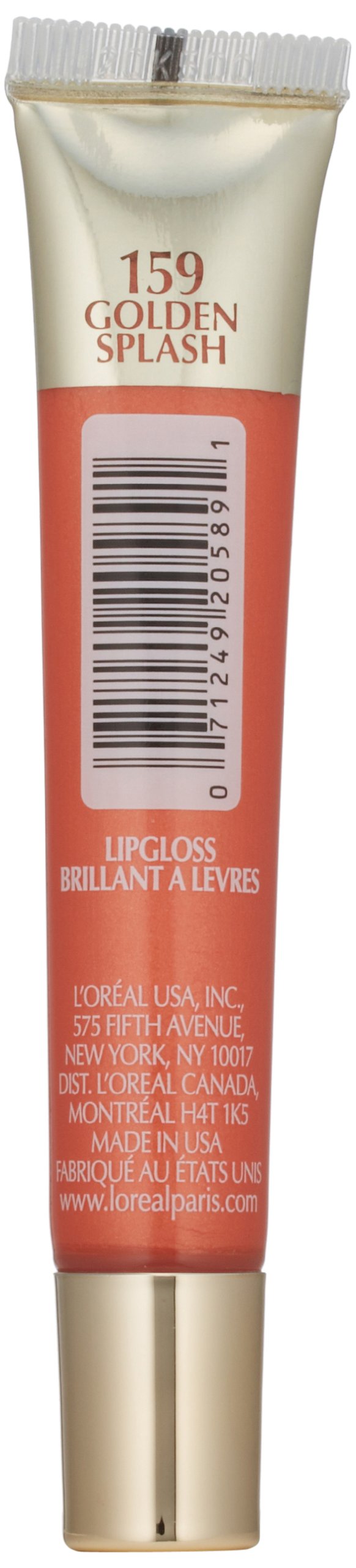 L'Oréal Paris Colour Riche Le Gloss, Golden Splash, 0.4 fl. oz. Beauty & Personal Care L'Oreal Paris